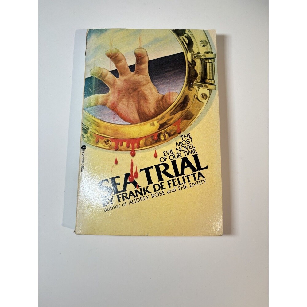 Sea Trial - by De Felitta Frank 1980 Paperback 1st Avon Ed - ACCEPTABLE
